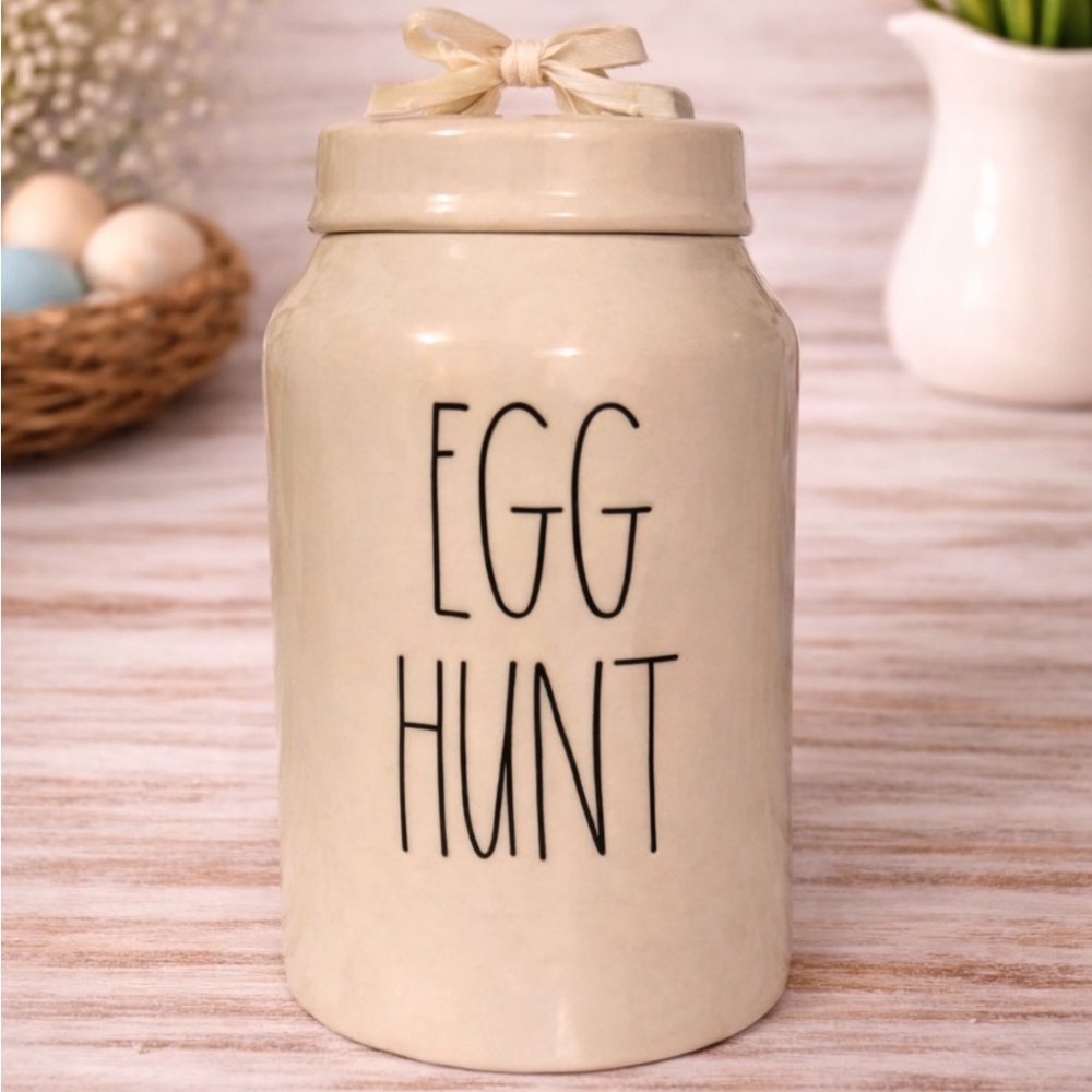 Rae Dunn EGG HUNT Canister